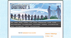 Desktop Screenshot of district1aapinellas.org